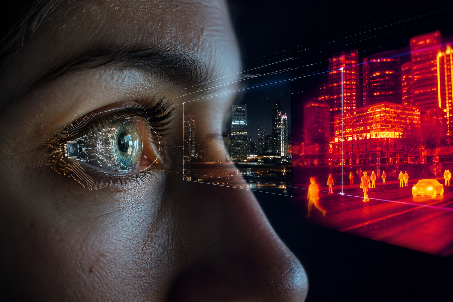 La retina artificial que permite ver en infrarrojo: cómo la ciencia abre una nueva forma de visión