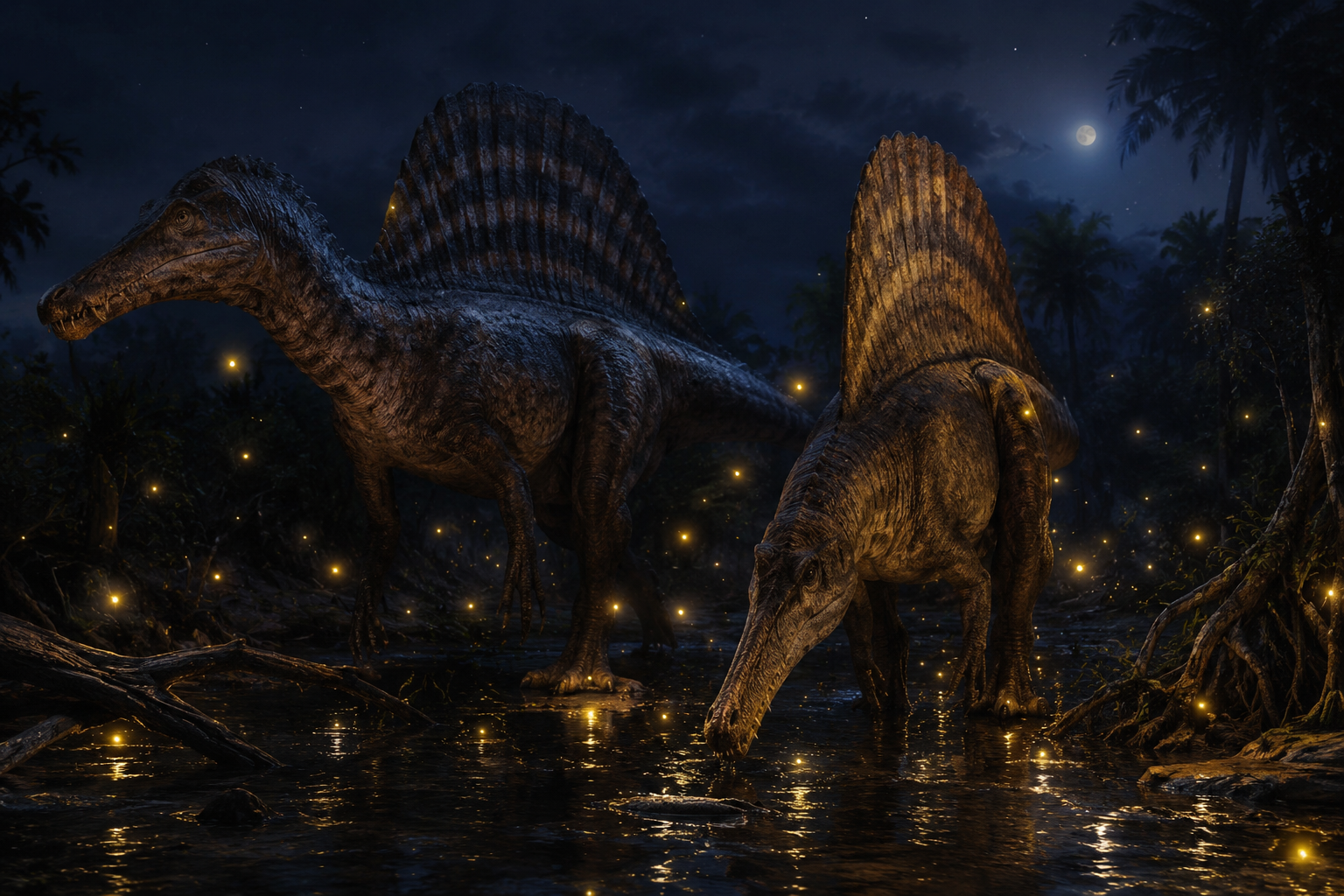 Dinosaurios y luciérnagas: un fósil en ámbar revela cómo brillaban las noches del Cretácico