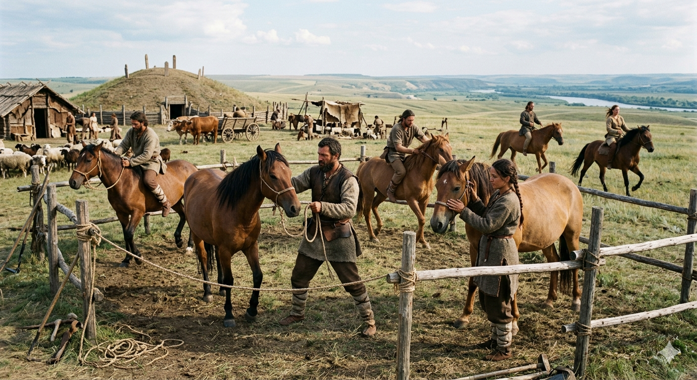Los primeros caballos domesticados: nuevas investigaciones revelan que los seres humanos ya montaban y criaban caballos hace más de 5.000 años