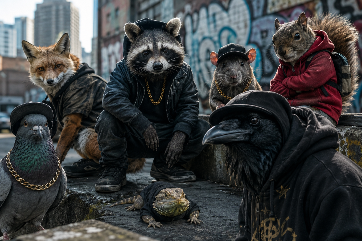 Cómo la vida en las ciudades está volviendo a los animales más atrevidos y agresivos