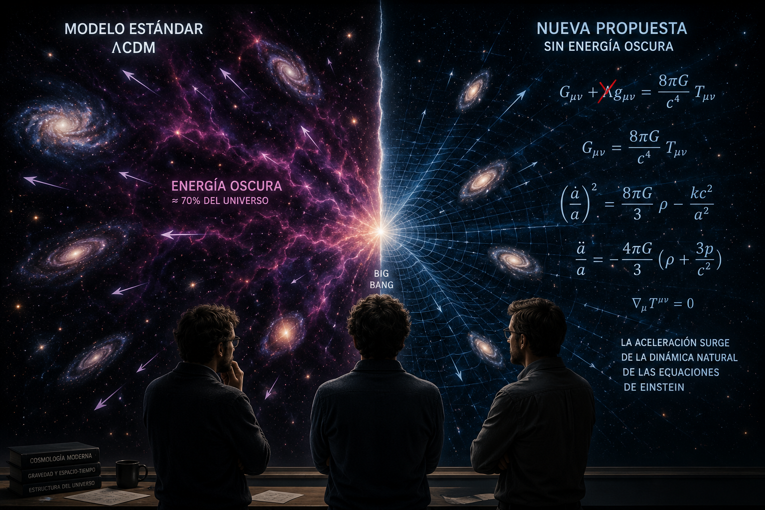 ¿Y si la energía oscura no existiera? Unos matemáticos desafían el modelo cosmológico estándar