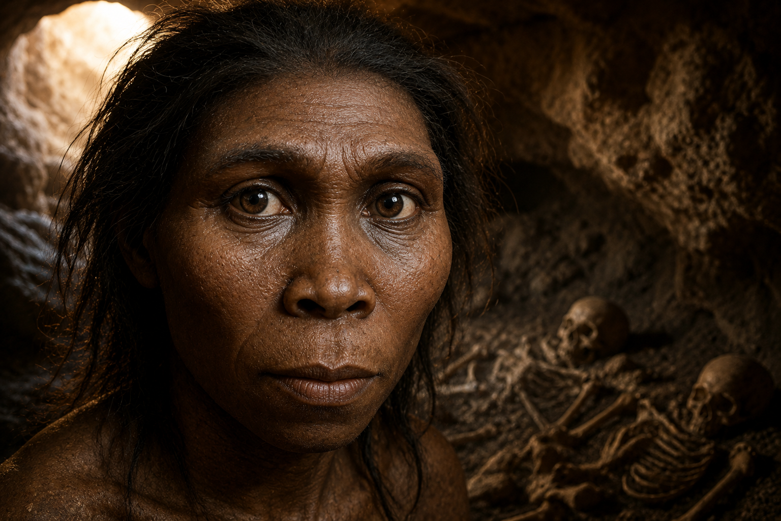 Una proteína de un diente antiguo apunta a un posible cementerio exclusivamente femenino de «Homo naledi»