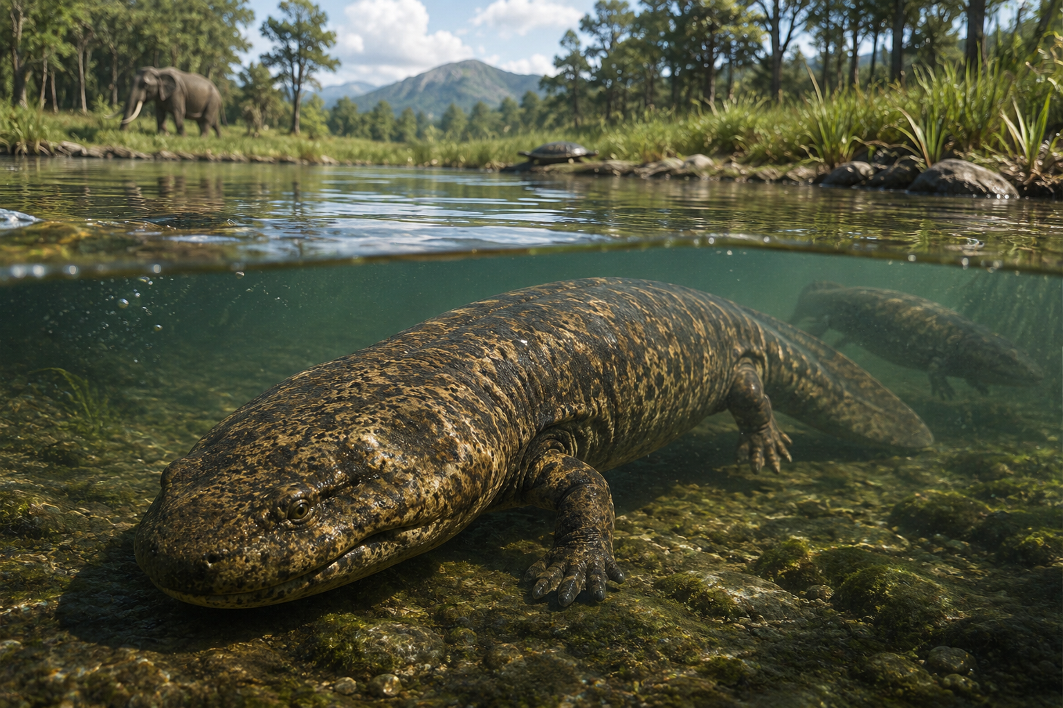 Tres vértebras olvidadas durante casi 30 años pertenecieron a una nueva salamandra gigante extinta