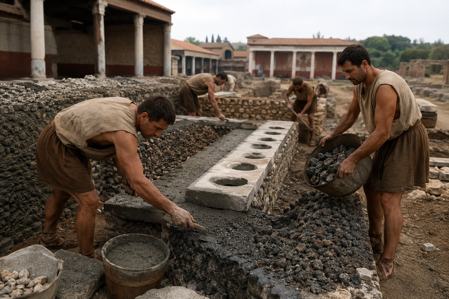 El secreto del hormigón romano: una letrina del emperador Adriano desvela por qué ha durado casi 2.000 años