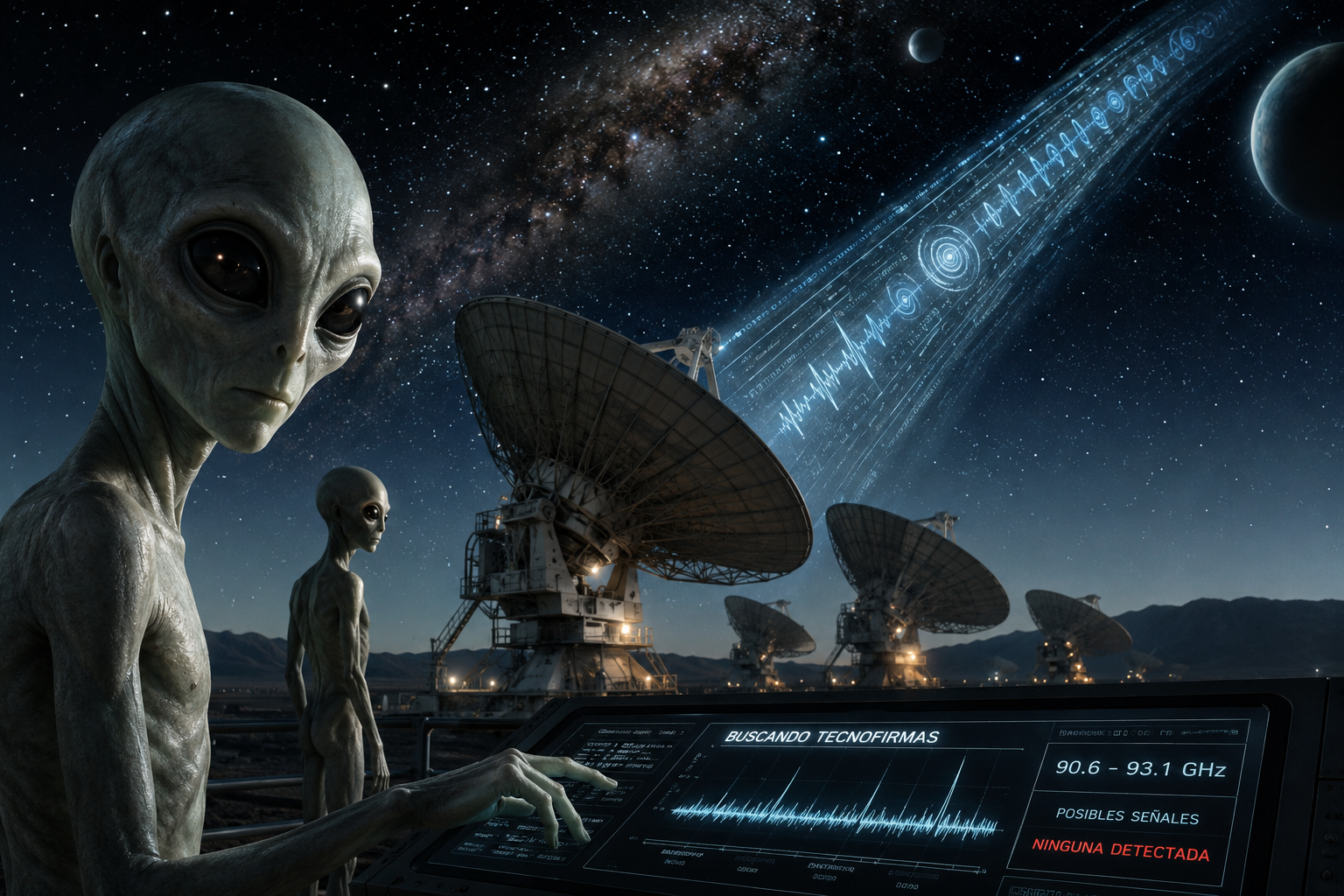 ¿Podrían estar ocultas las señales extraterrestres en otra frecuencia de radio?