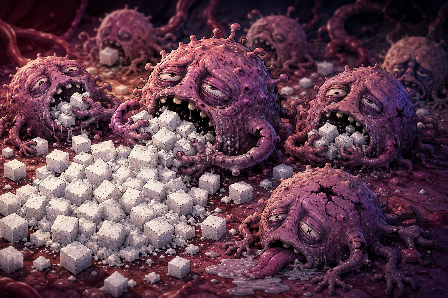 El cáncer cae en su propia trampa: un fármaco experimental convierte el azúcar, su alimento favorito, en su peor enemigo