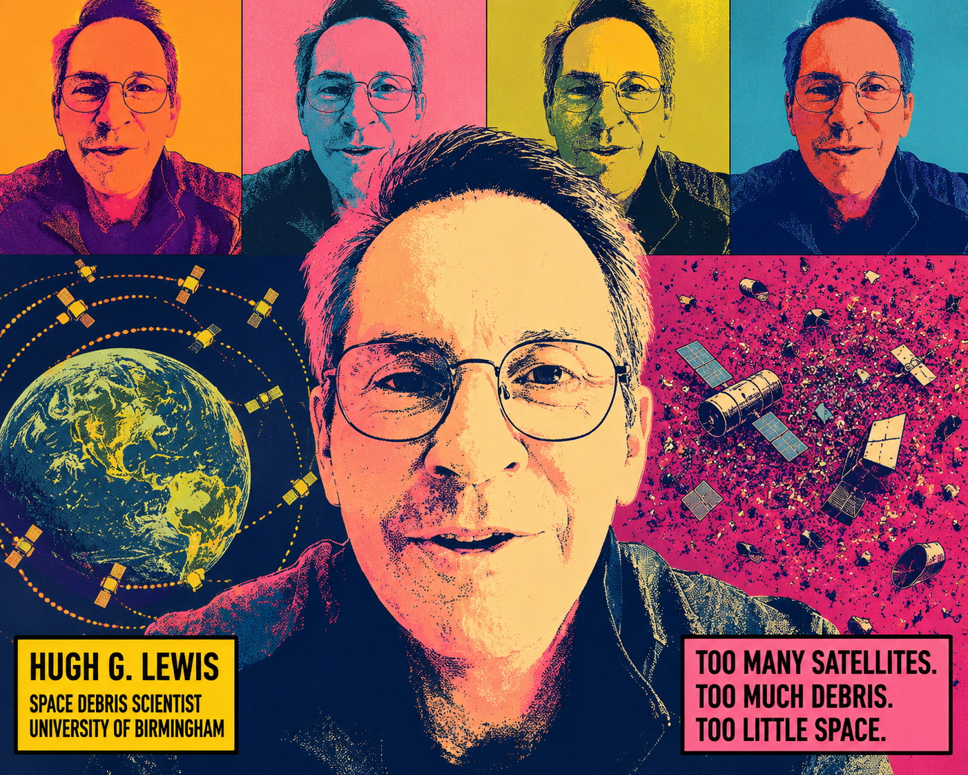 Científico alerta de que las megaconstelaciones de satélites podrían desencadenar una avalancha imparable de basura espacial