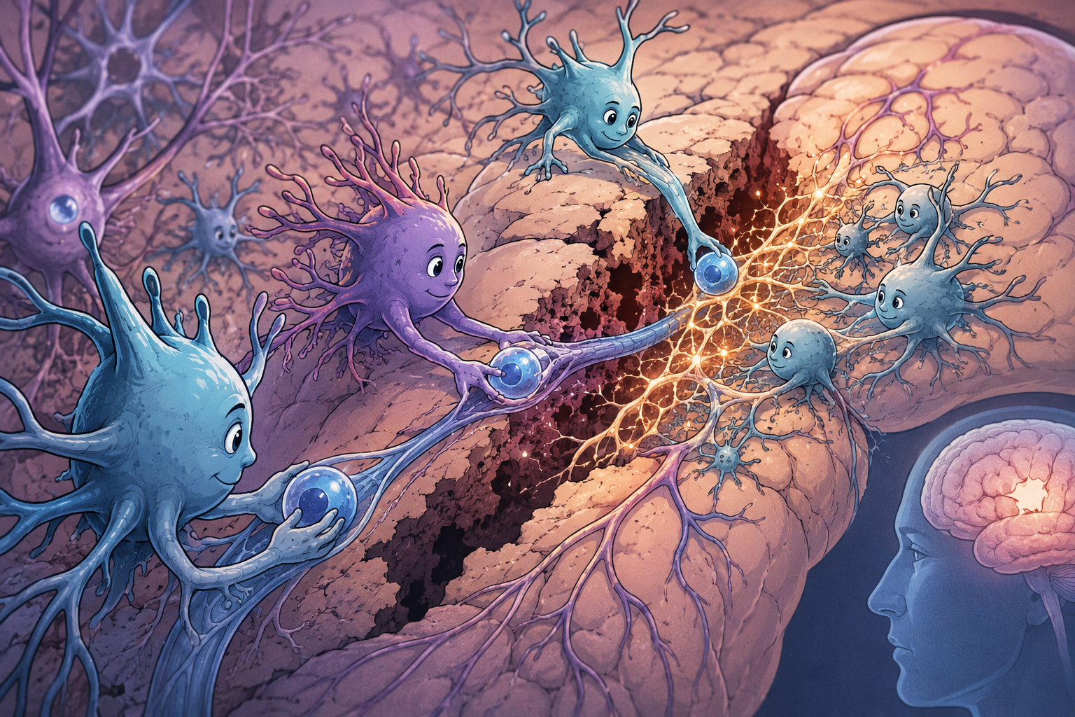 El cerebro adulto tiene más capacidad de autorreparación de lo que se creía