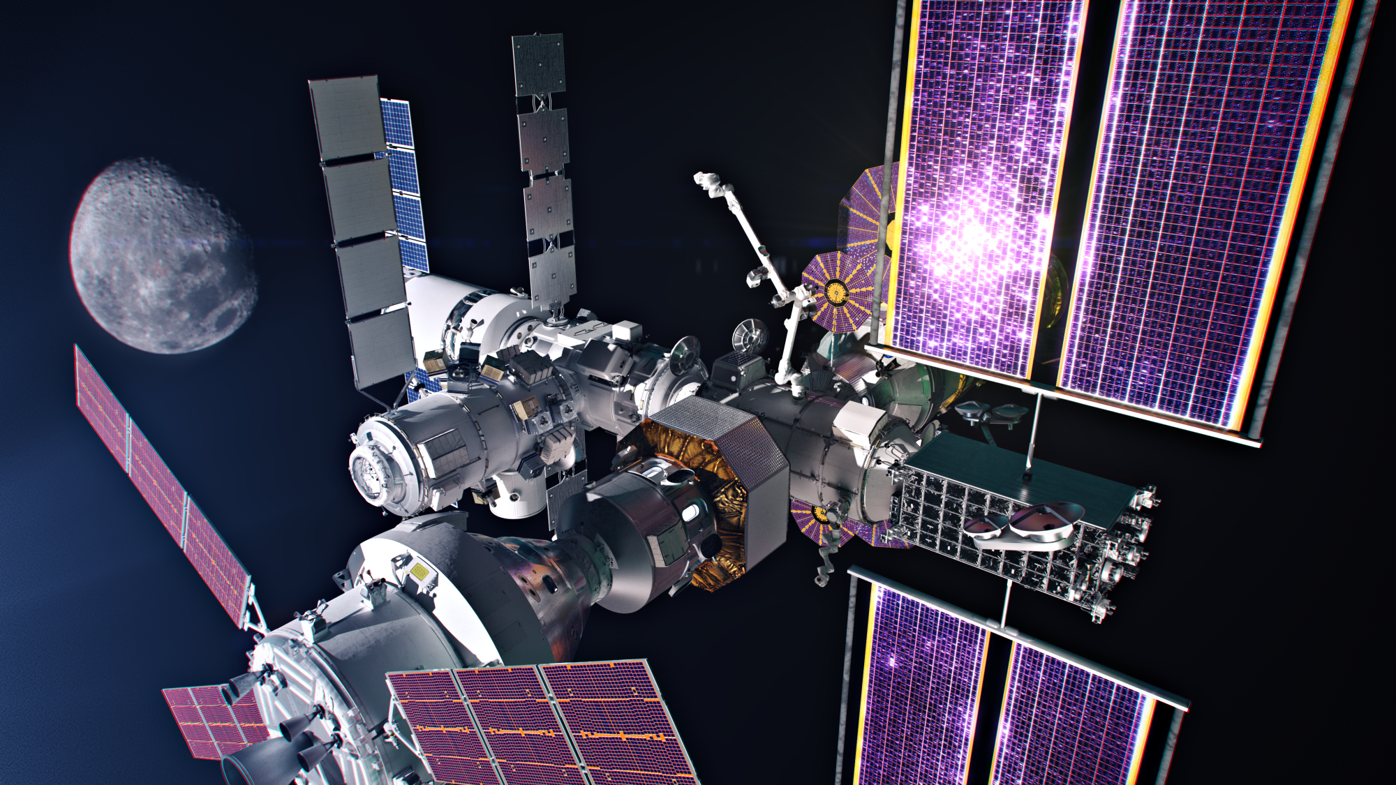La Luna se prepara para su primera «hora punta»: así funcionará el control de tráfico de Gateway