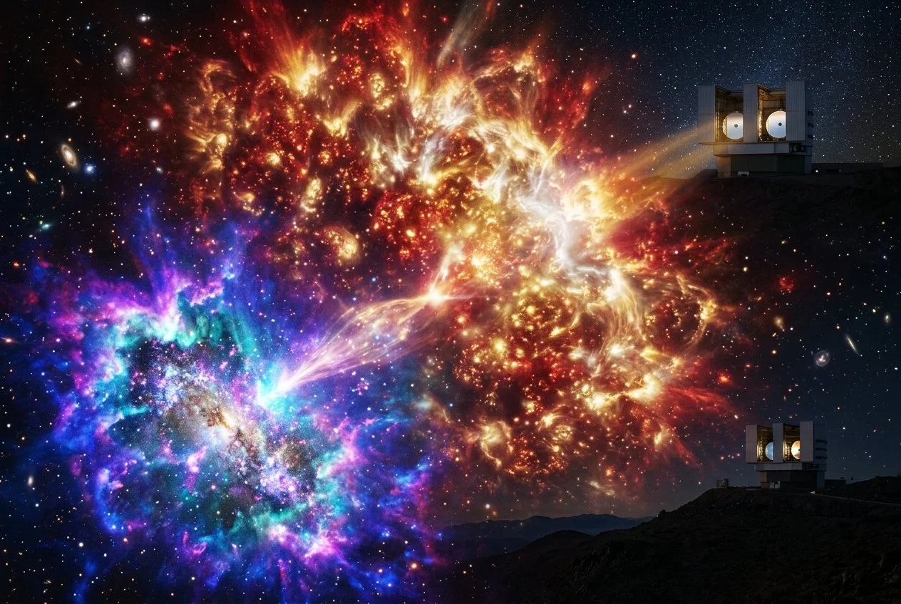 Una medición récord del helio primordial nos muestra cómo era el universo en sus primeros cinco minutos