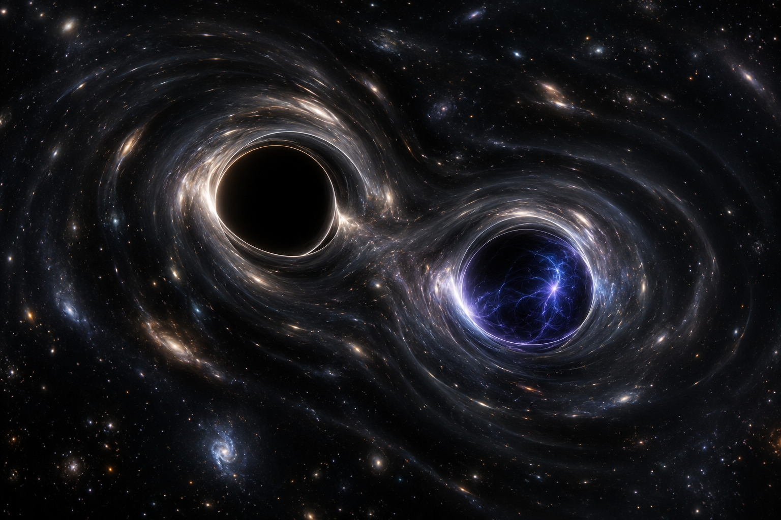 Las ondas gravitacionales estrechan el cerco sobre los falsos agujeros negros