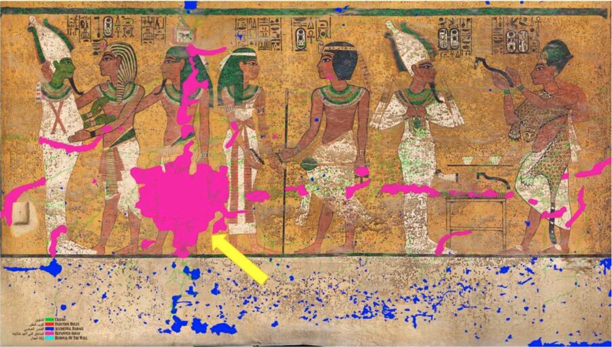 Nuevas pistas sugieren que la tumba de Nefertiti podría ocultarse tras la de Tutankamón