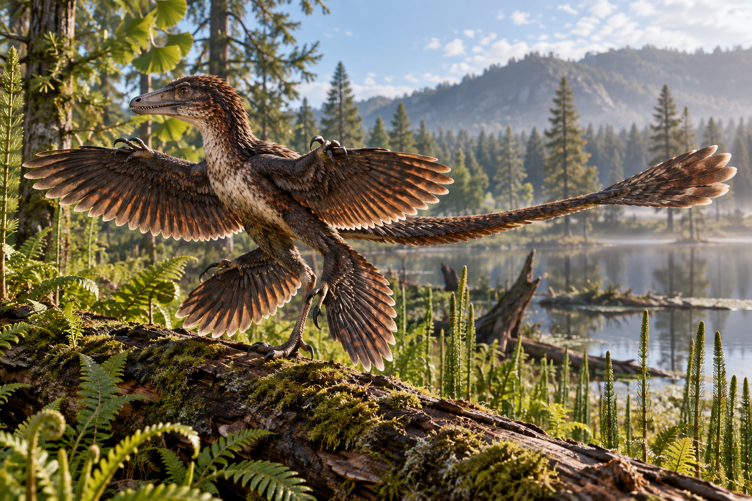 «Norellraptor»: el dinosaurio de cuatro alas que reabre el debate sobre el origen del vuelo