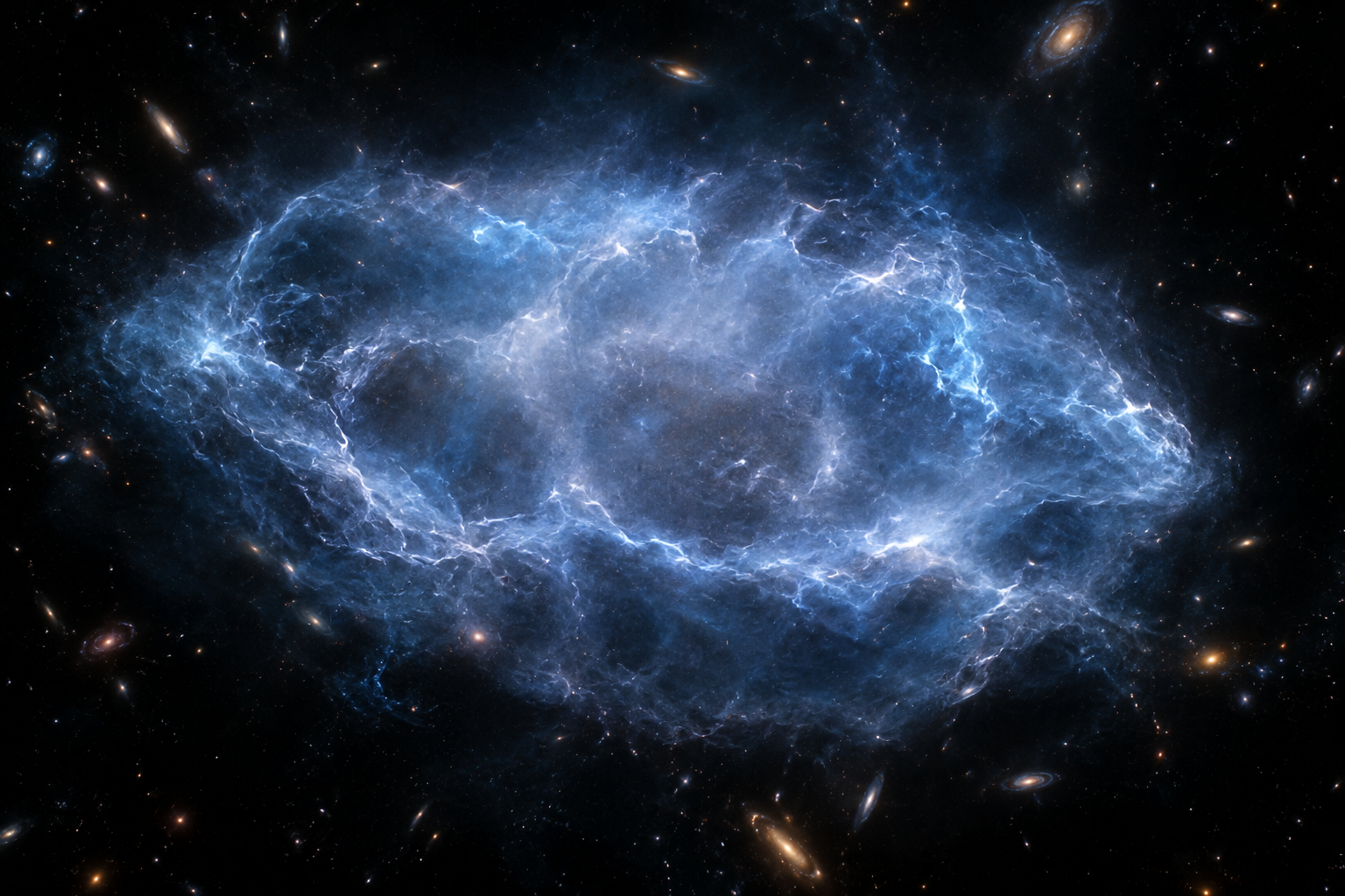 Una nube solitaria y sin estrellas situada a 12 millones de años luz podría ser una «galaxia oscura»