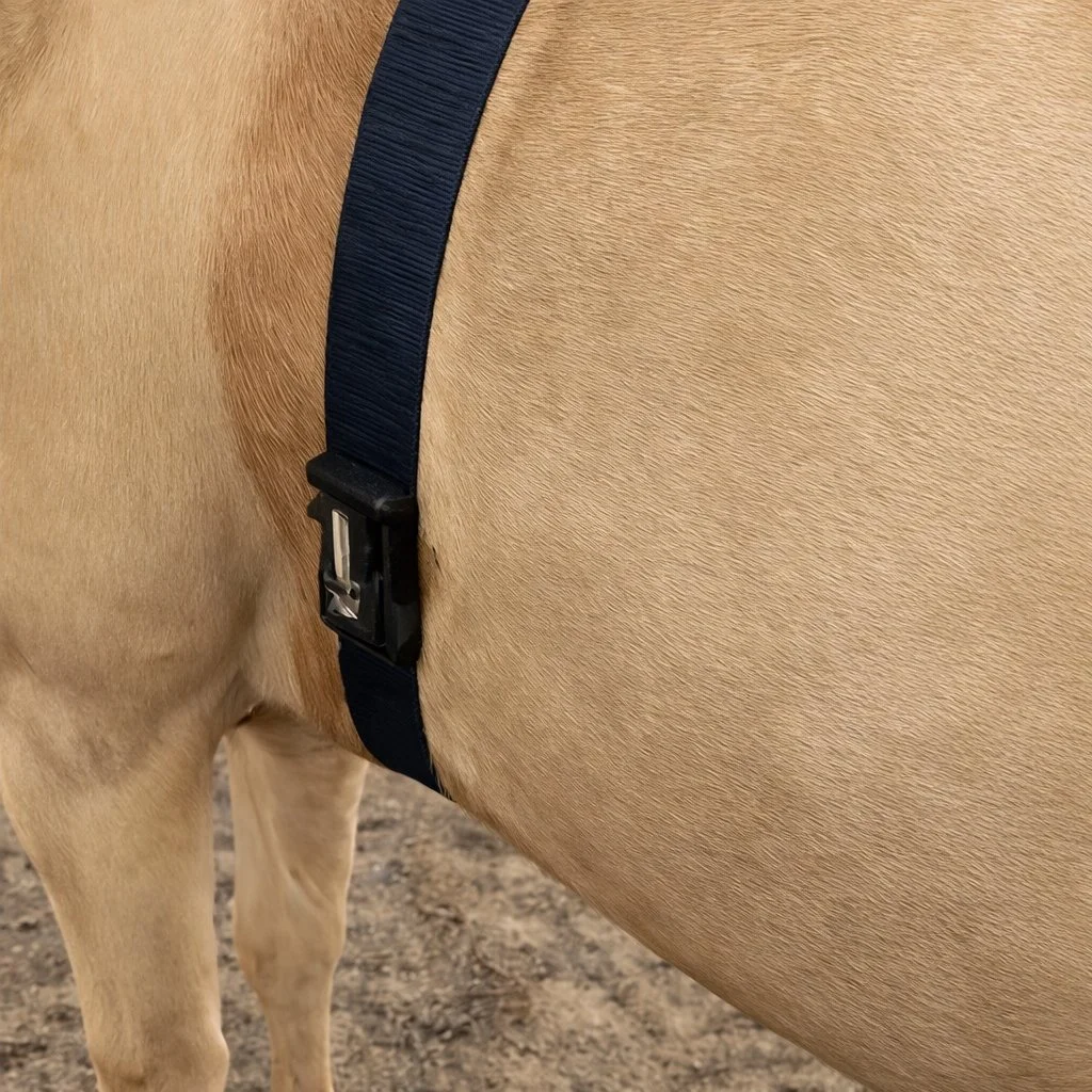 Cada caballo llevaba colocado un monitor de frecuencia cardiaca que registraba latido a latido su respuesta fisiológica mientras observaba los vídeos.