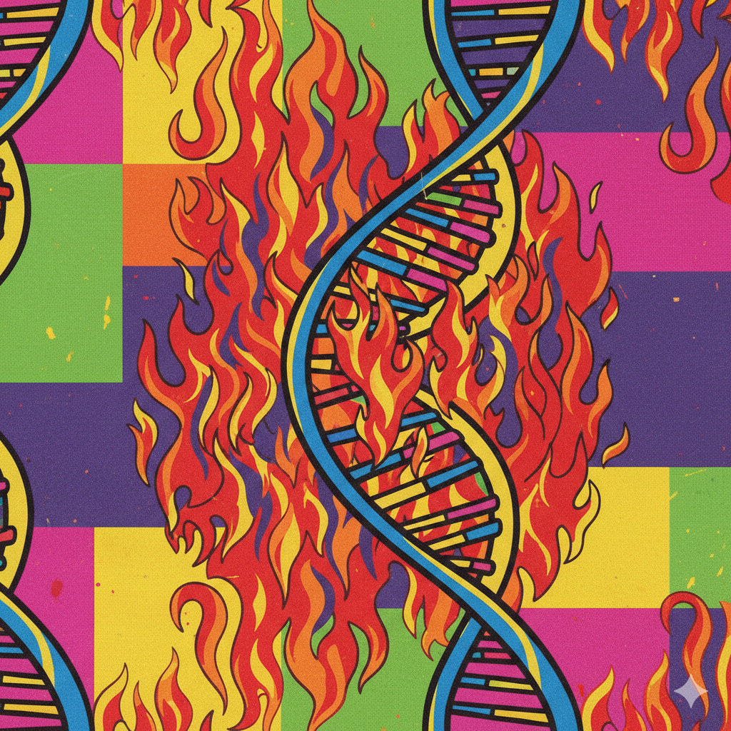 El equipo de Joshua Cuddihy identificó 94 genes clave implicados en la respuesta a quemaduras. Al menos nueve muestran señales de evolución acelerada en la línea humana.