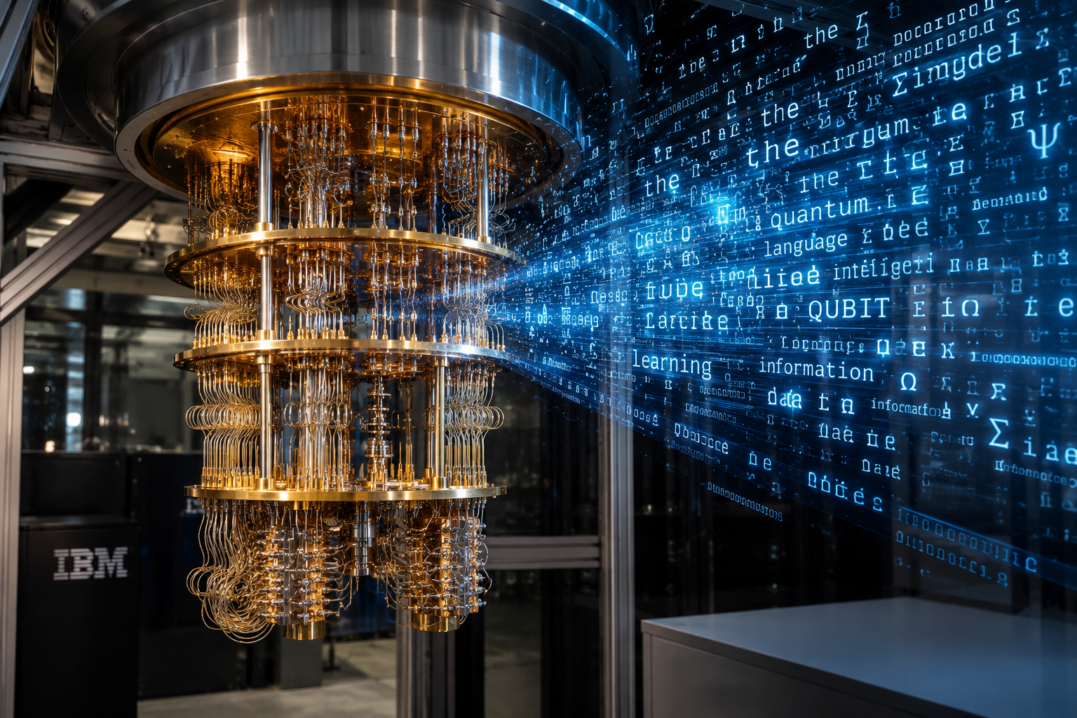 Los adaptadores cuánticos desarrollados por los investigadores fueron ejecutados en un procesador IBM Quantum System Two de 156 cúbits y consiguieron mejorar el rendimiento de un modelo de lenguaje de más de 8.000 millones de parámetros.