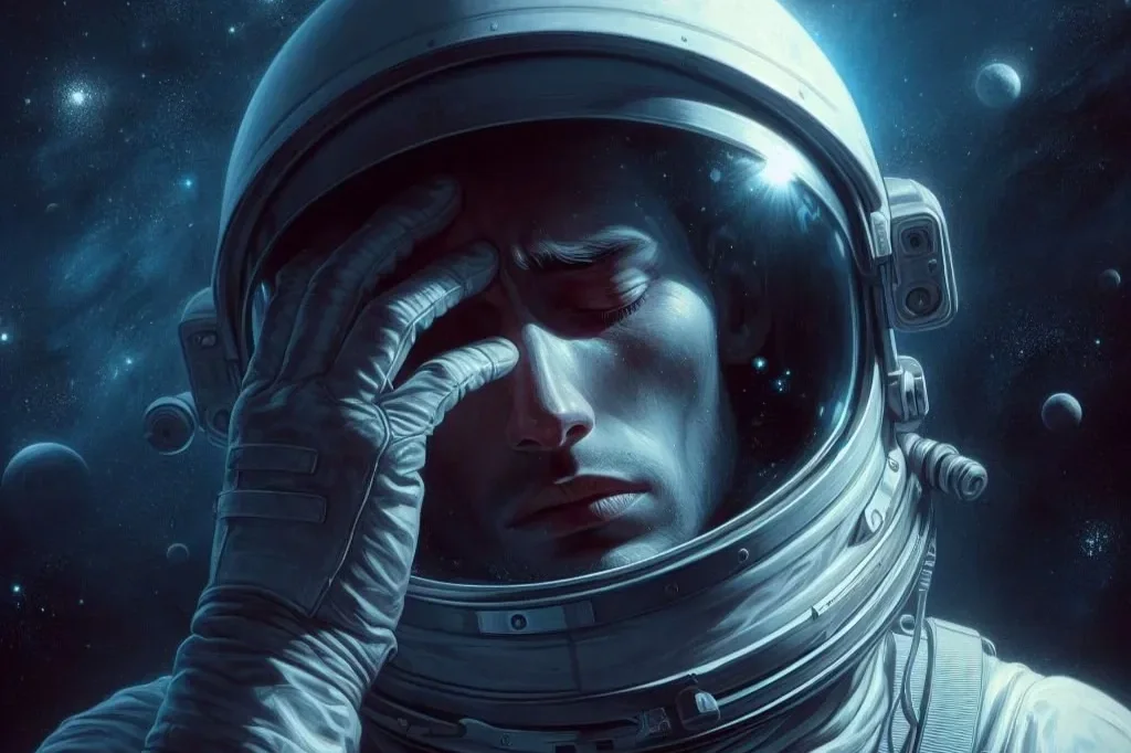 Ir al espacio provoca dolor de cabeza.