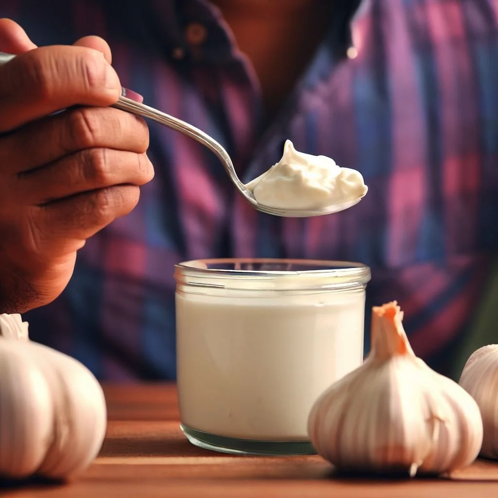 yogurt garlic breath remedy