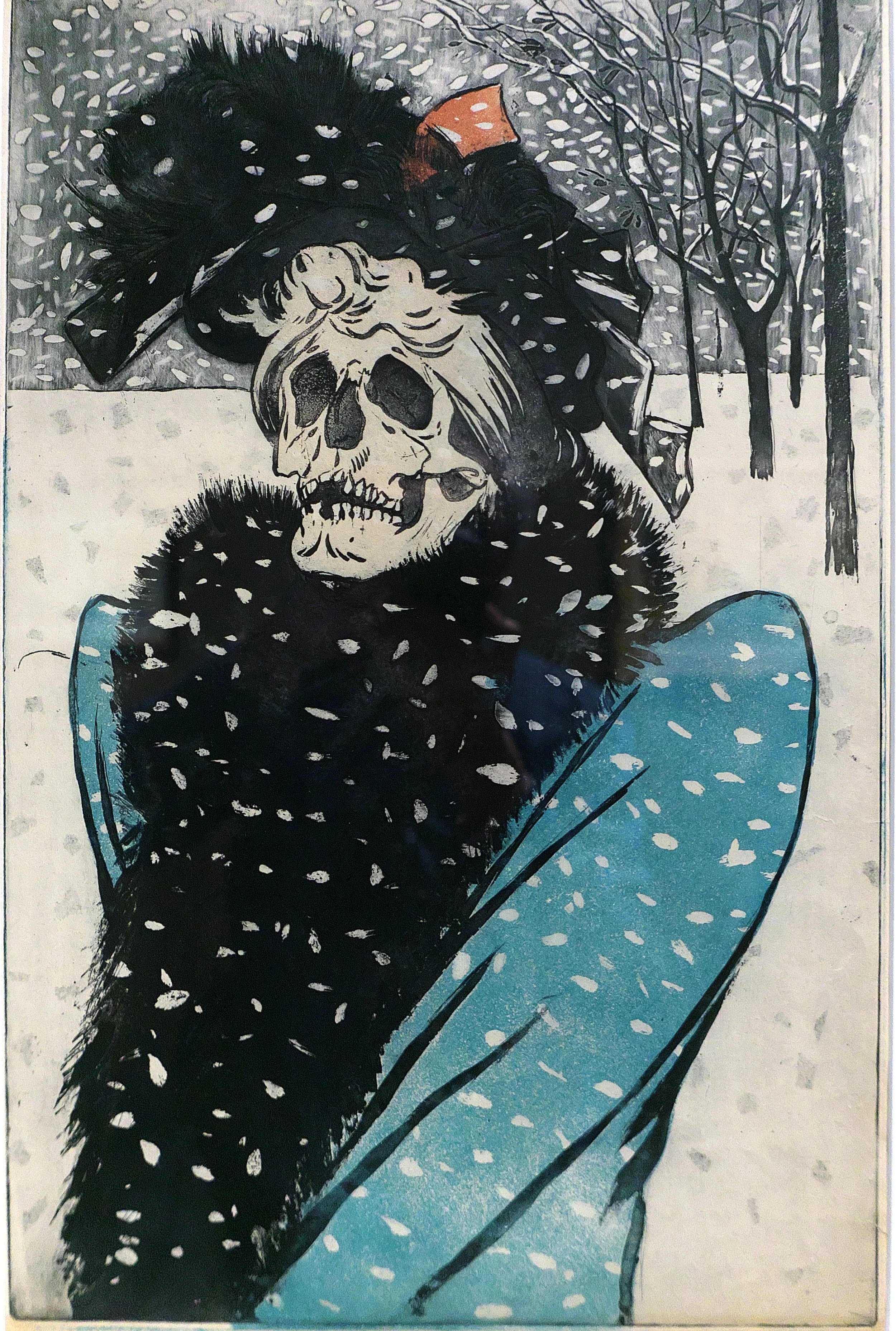 La sífilis, según el pintor francés Eugène Delâtre. La hipótesis colombina sostiene que esta enfermedad de transmisión sexual fue traída a Europa por la tripulación de Cristobal Colón.