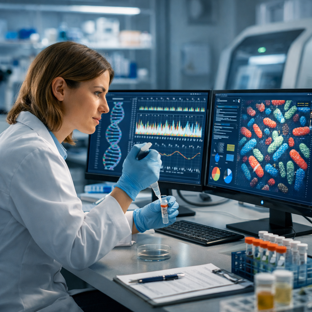 Un equipo de científicos ha hallado once variantes genéticas que influyen en la microbiota intestinal humana y en el riesgo de padecer determinadas enfermedades.