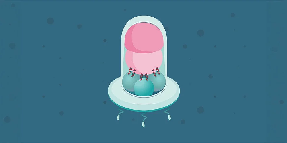 Ilustración artística del nanorrobot modular desarrollado por investigadores de la Universidad de Basilea.
