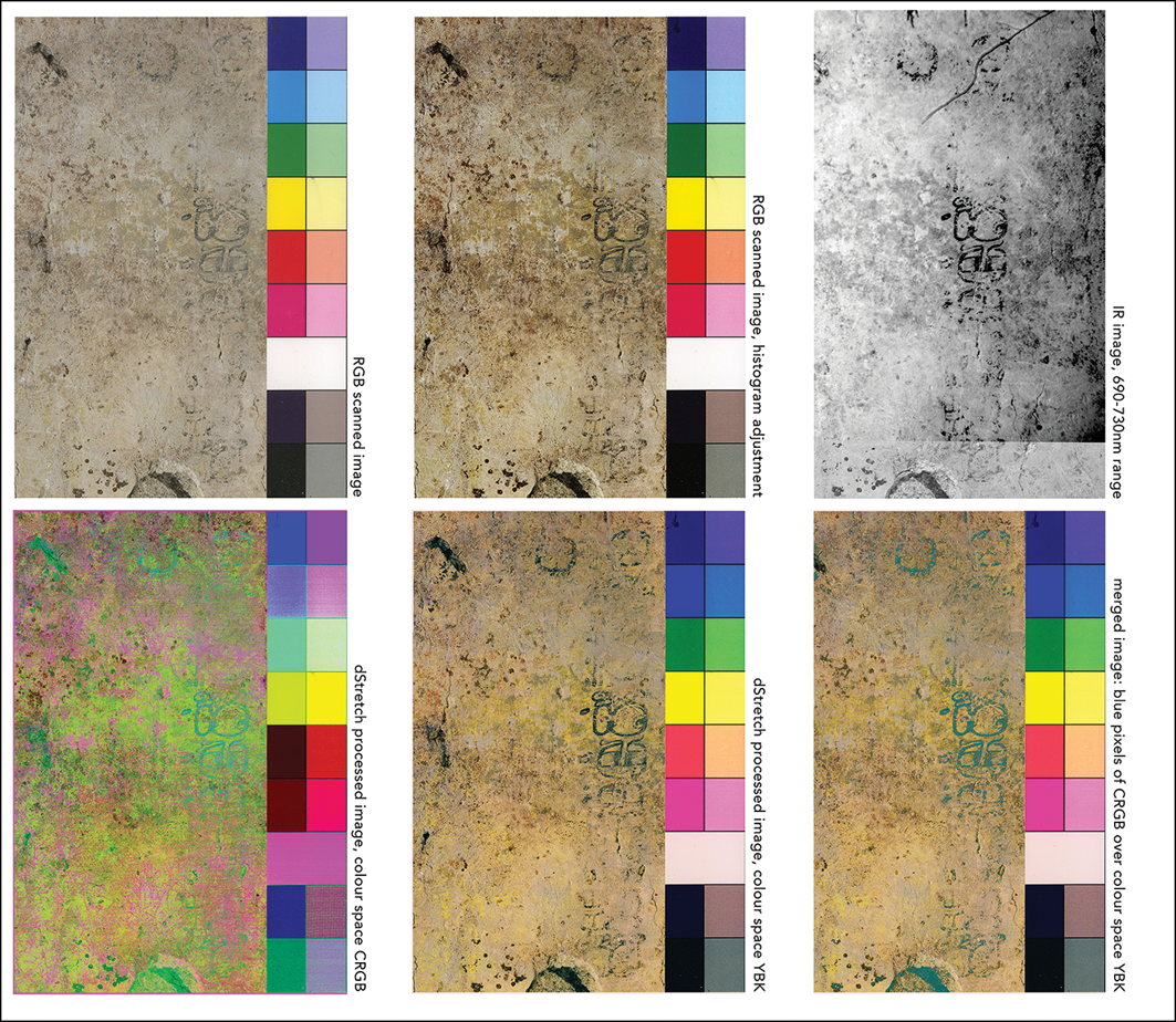 Las técnicas de imagen multiespectral permitieron recuperar glifos prácticamente invisibles a simple vista y reconstruir el llamado Texto 19. Gracias a este análisis, los investigadores lograron descifrar la firma de Sak Tahn Waax.