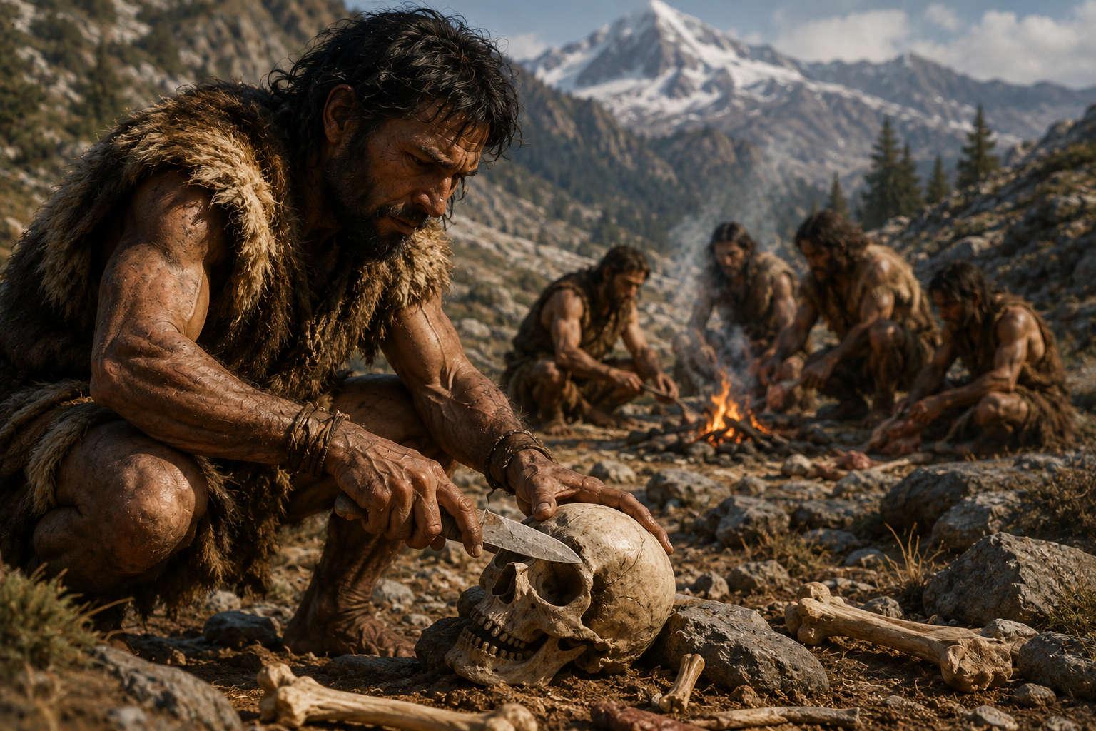 Las evidencias arqueológicas muestran que el canibalismo existió desde la prehistoria, aunque los investigadores creen que fue una estrategia de supervivencia excepcional, reservada para situaciones extremas de hambre.