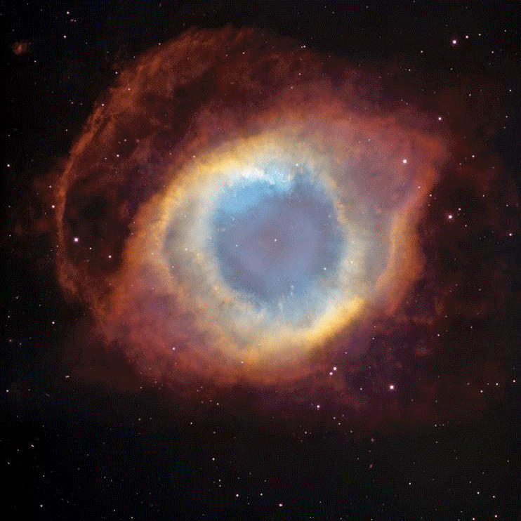 El núcleo preestelar L1544, observado por el telescopio espacial Herschel.