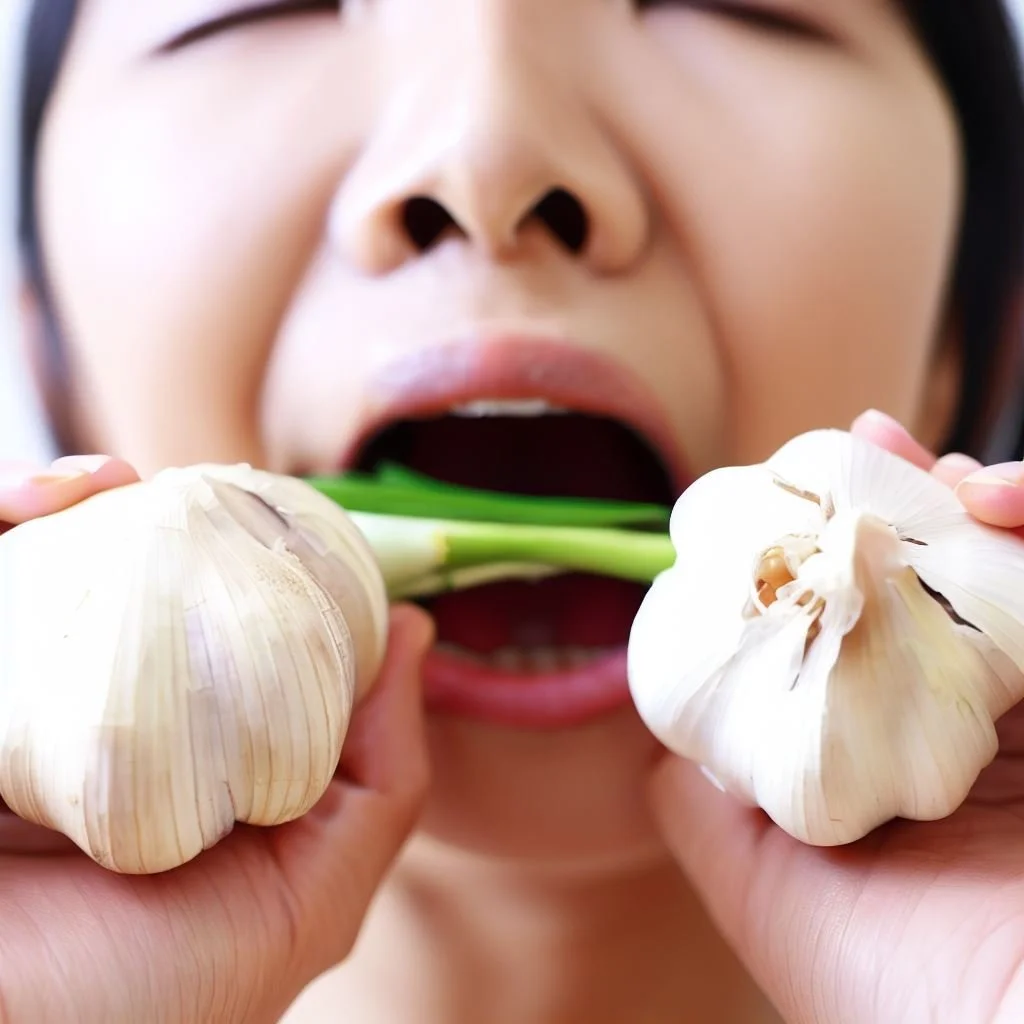 combat garlic breath