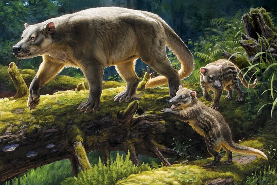 El mamífero primitivo Ectoconus, uno de los primeros placentarios tras la extinción de los dinosaurios, daba a luz crías vivas y bien desarrolladas.