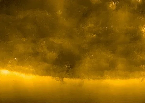 Primeras imágenes del polo sur del Sol, captadas por la sonda europea Solar Orbiter