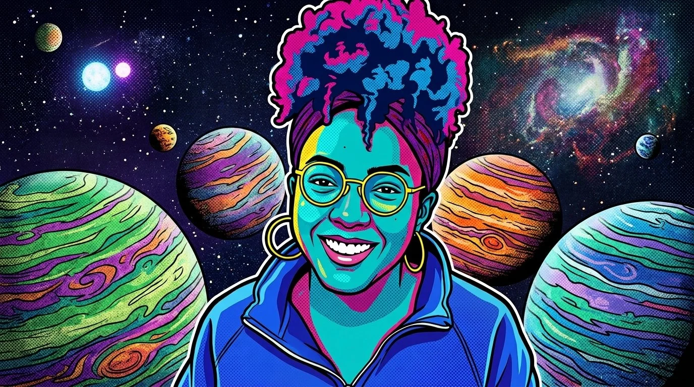 Brittany Miles, astrónoma del Observatorio Steward de la Universidad de Arizona, dirige el estudio que ha identificado variaciones en las nubes de agua de WISE 0855.