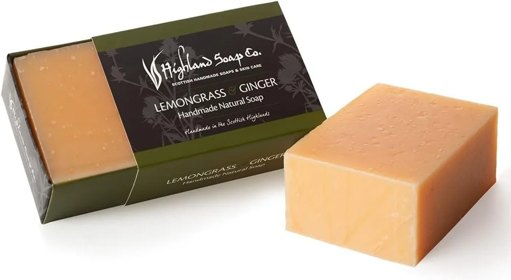 Lemongrass and Ginger Handmade Natural Soap - Highland Soap Co