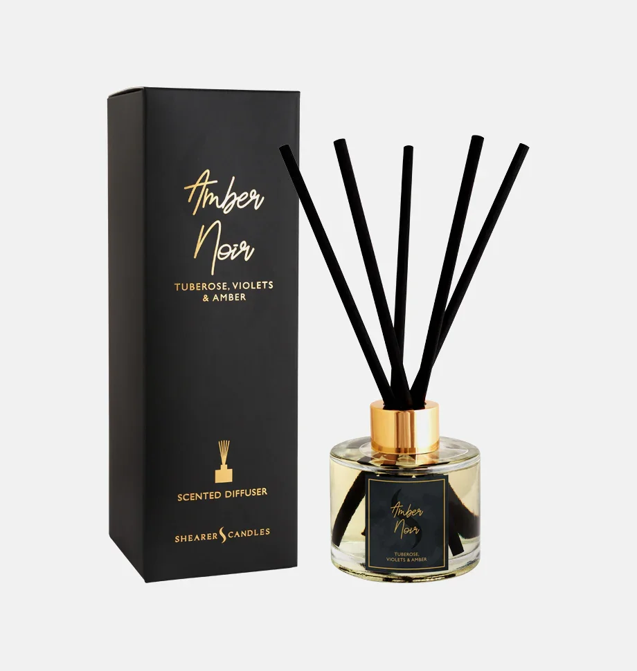 Amber Noir Scented Diffuser - Shearer Candles