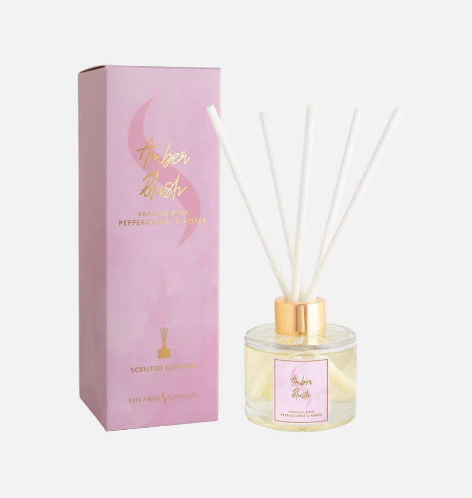 Amber Blush Scented Diffuser - Shearer Candles