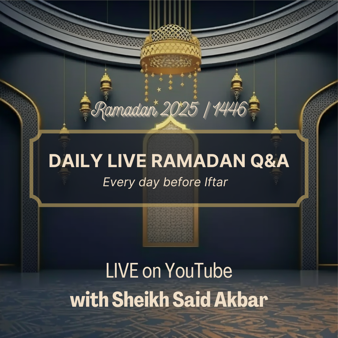 Daily Live Ramadan Q&A After Iftar — Sutton Central Masjid