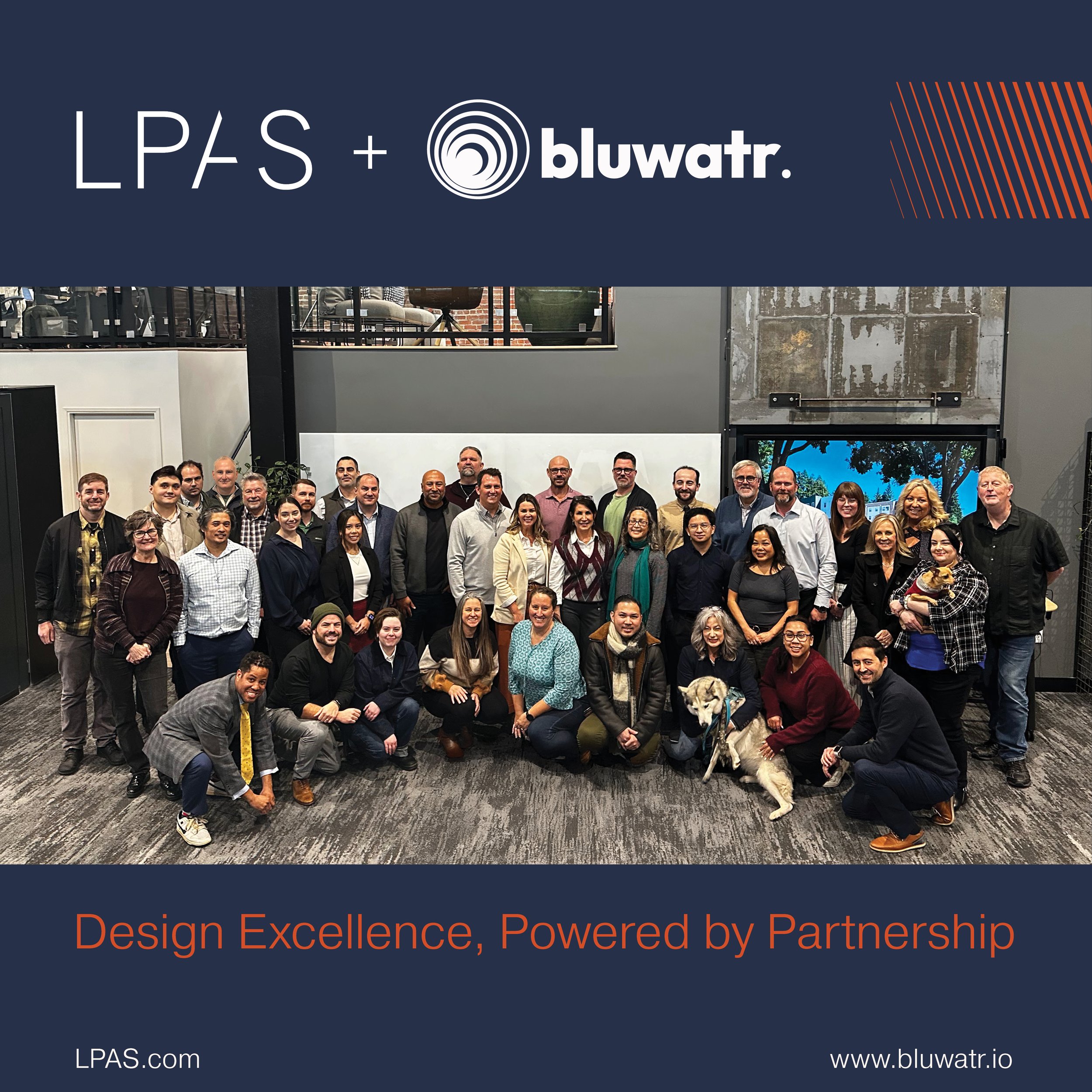 Bluwatr Enters Strategic Partnership with LPAS Architecture + Design
