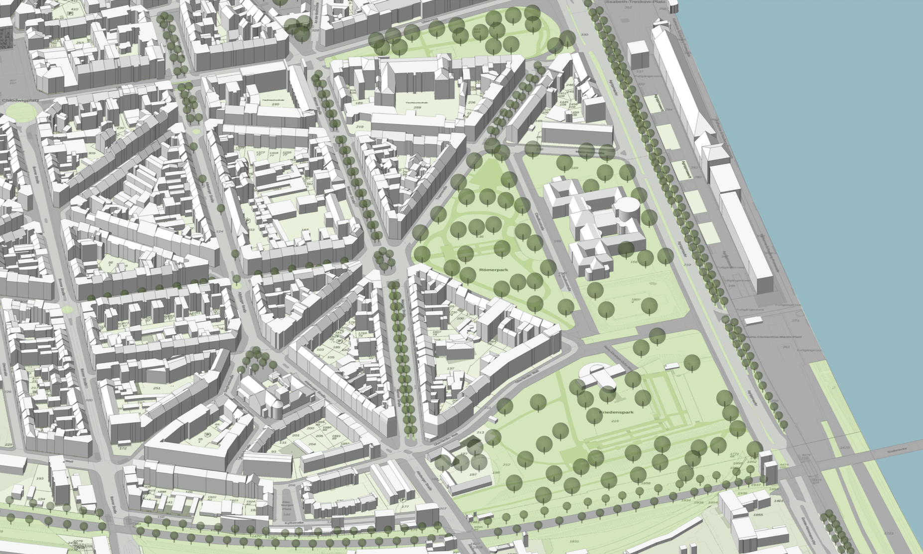 Platztrilogie Köln Südstadt