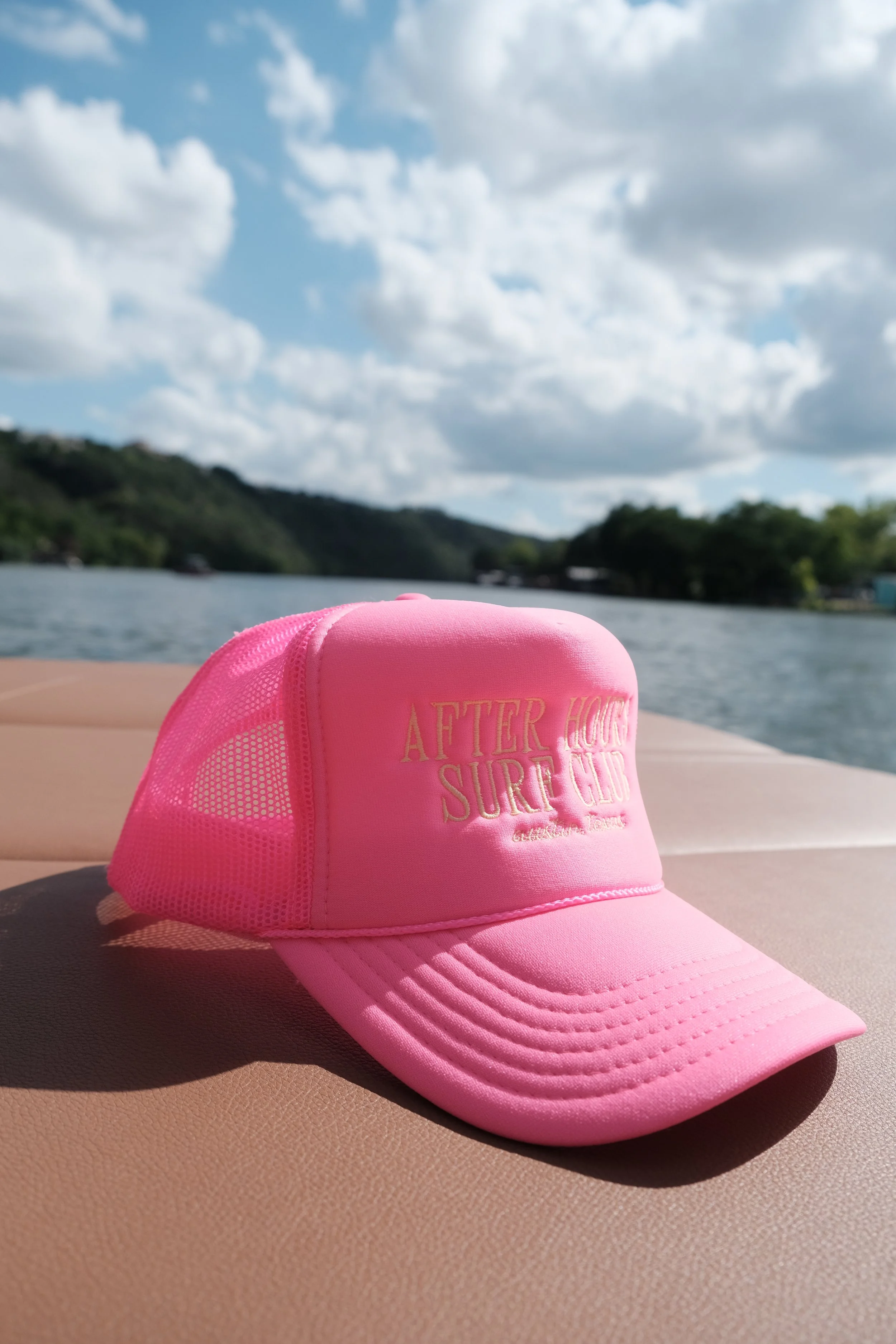 after hours surf club trucker hat
