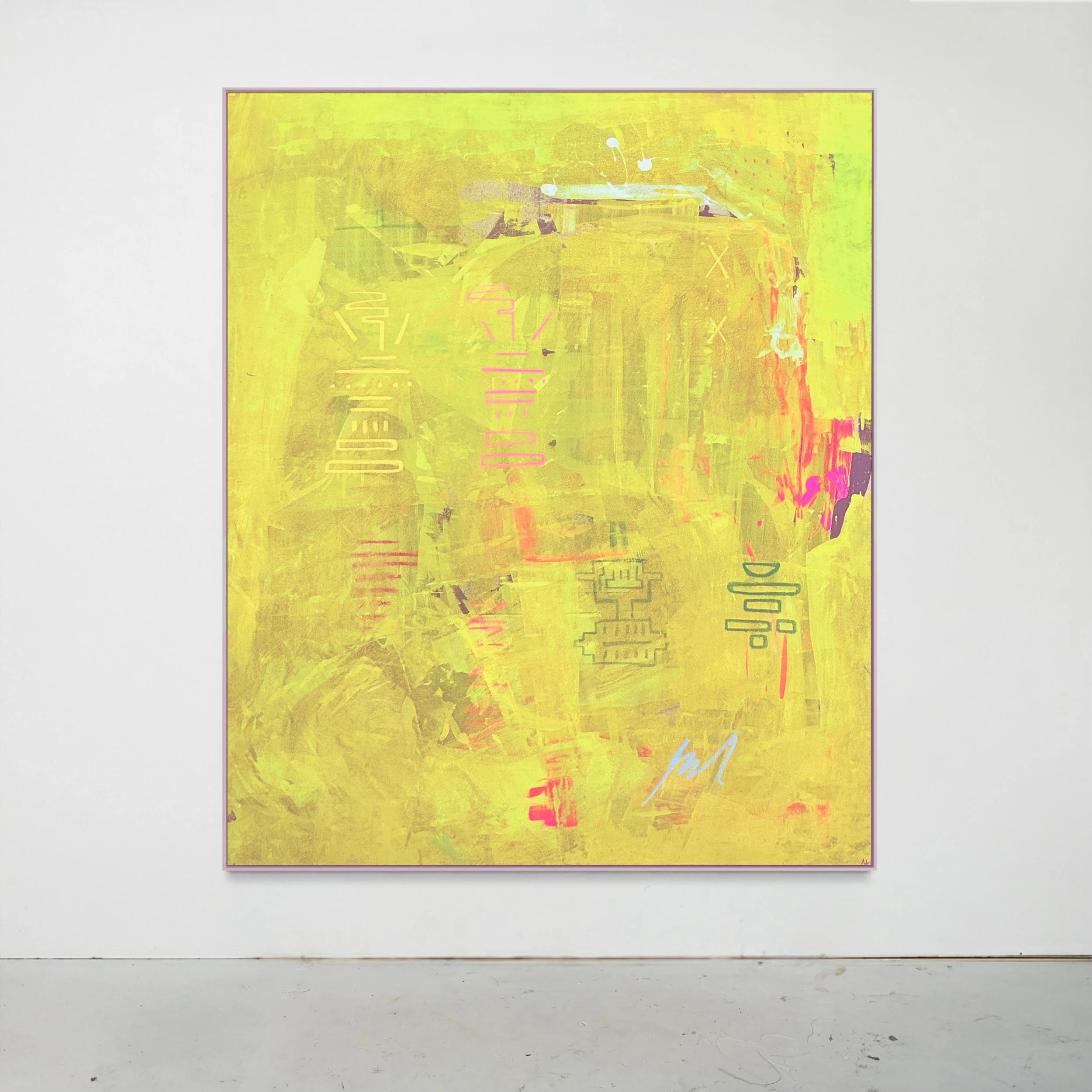 Ali Beletic, Night Country and Back Moons, 72 x 60.jpg