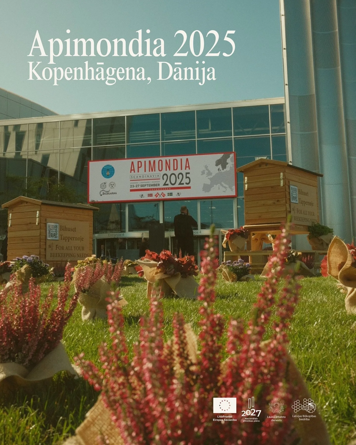 Pirmā diena Apimondia Scandinavia 2025! 🇩🇰🇱🇻

Pirmo reizi Latvijas Bi&scaron;kopības biedrība kopā ar Latvijas bi&scaron;kopības uzņēmumiem piedalās starptautiskajā bi&scaron;kopības Apimondia ApiExpo. Ar kopīgu degsmi un darbu esam lepni par pav