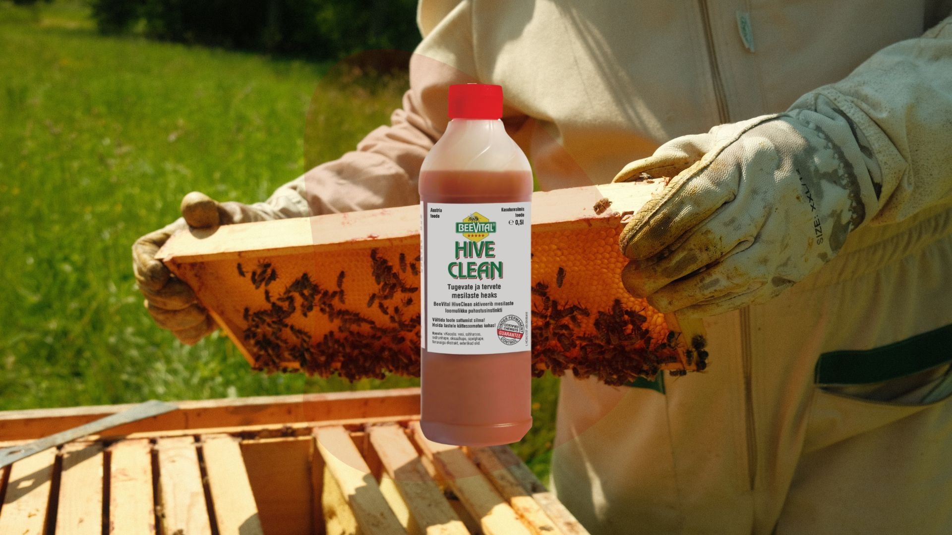 BeeVital HiveClean lietošanas instrukcija