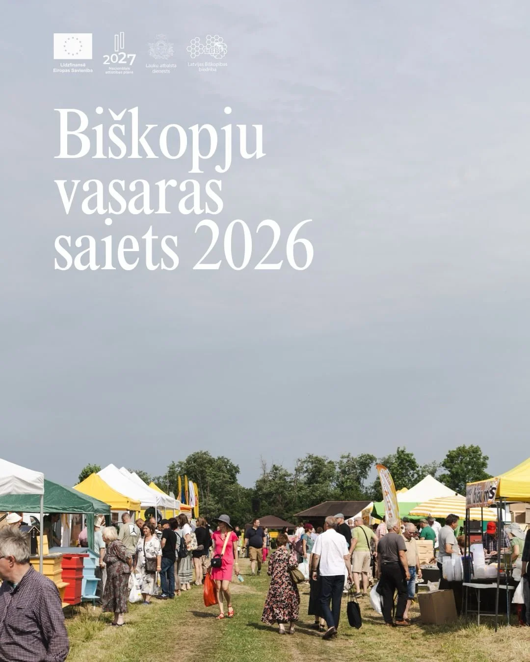 Ieskaties fotomirkļos no Bi&scaron;kopju vasaras saieta 2026!
Paldies ikvienam, kur&scaron; bija kopā ar mums un palīdzēja radīt tik sirsnīgu, iedvesmojo&scaron;u un bi&scaron;kopības garu piepildītu dienu. 🐝

Ar visiem konkursu laureātiem un īpa&sc