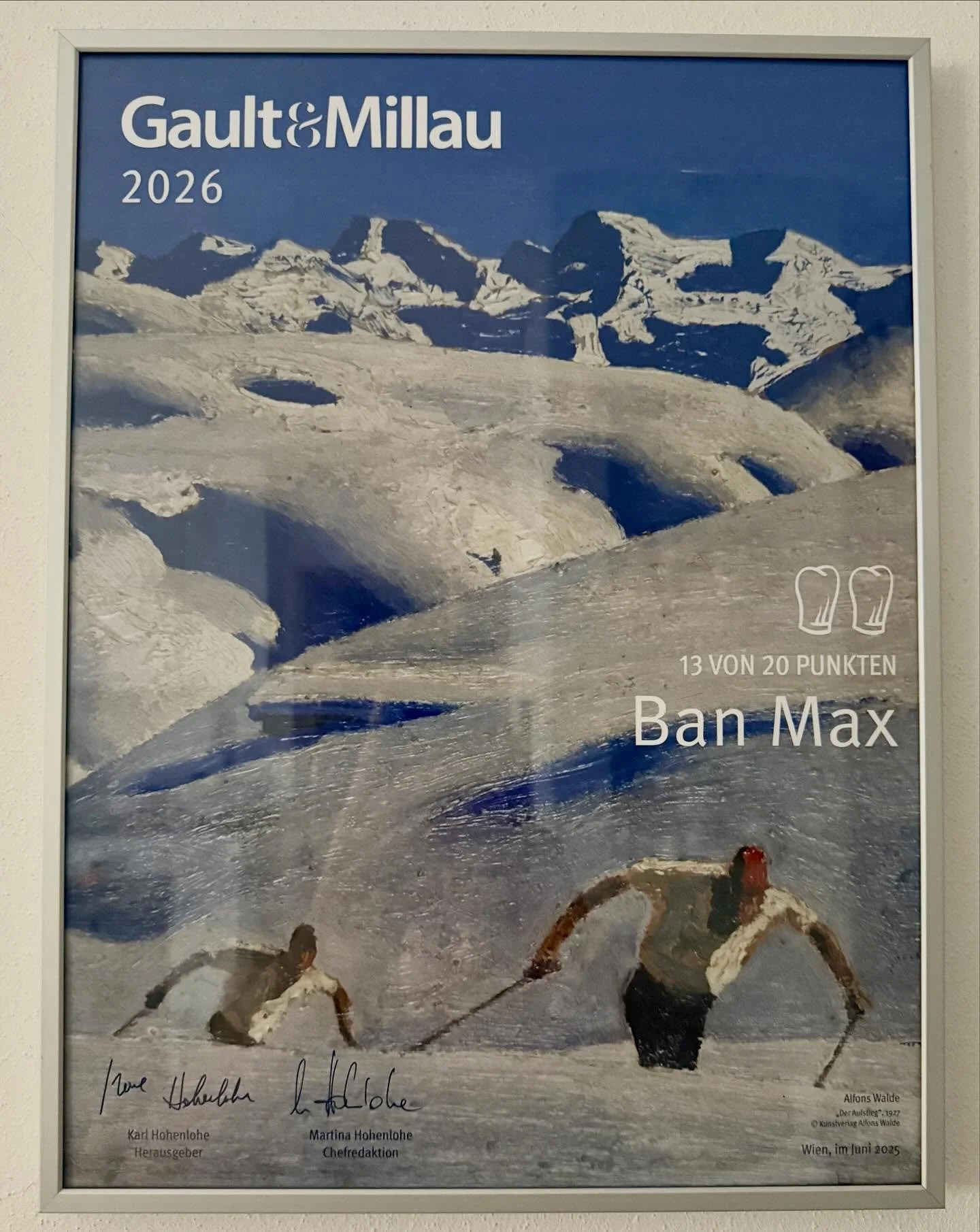 .
2 Hauben und 13 Punkte Gault&amp;Millau - WOW!✨

Wir sind &uuml;bergl&uuml;cklich und stolz, dass unser Restaurant mit dieser Gro&szlig;artigen Bewertung ausgezeichnet wurde.🍽️
 
Danke @gaultmillau_austria.🤩

#s&uuml;dtirol#altoadige#truden#monta