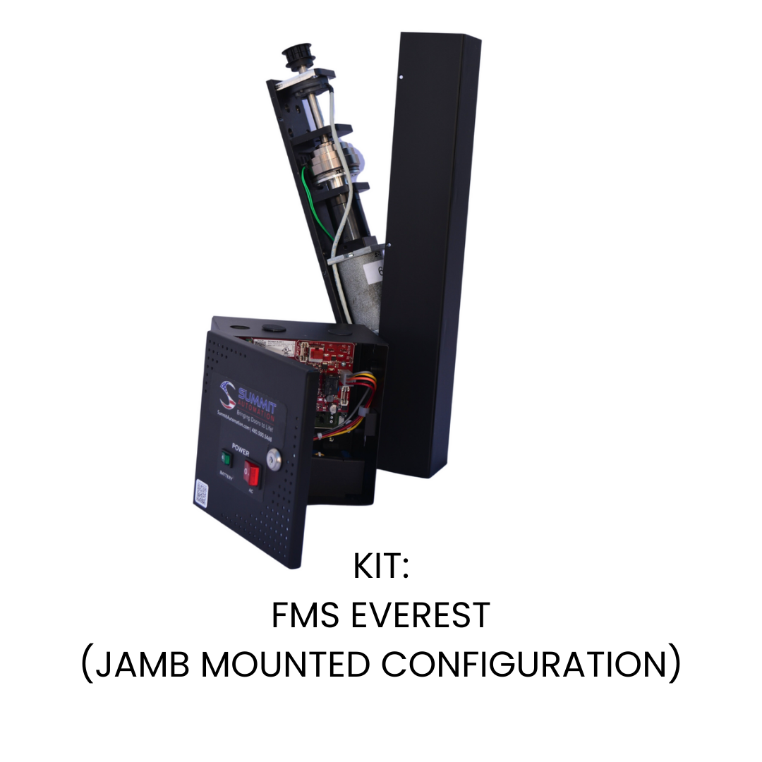 KIT: FMS EVEREST SYSTEM (JAMB MOUNTED CONFIGURATION) — CHI builders inc.