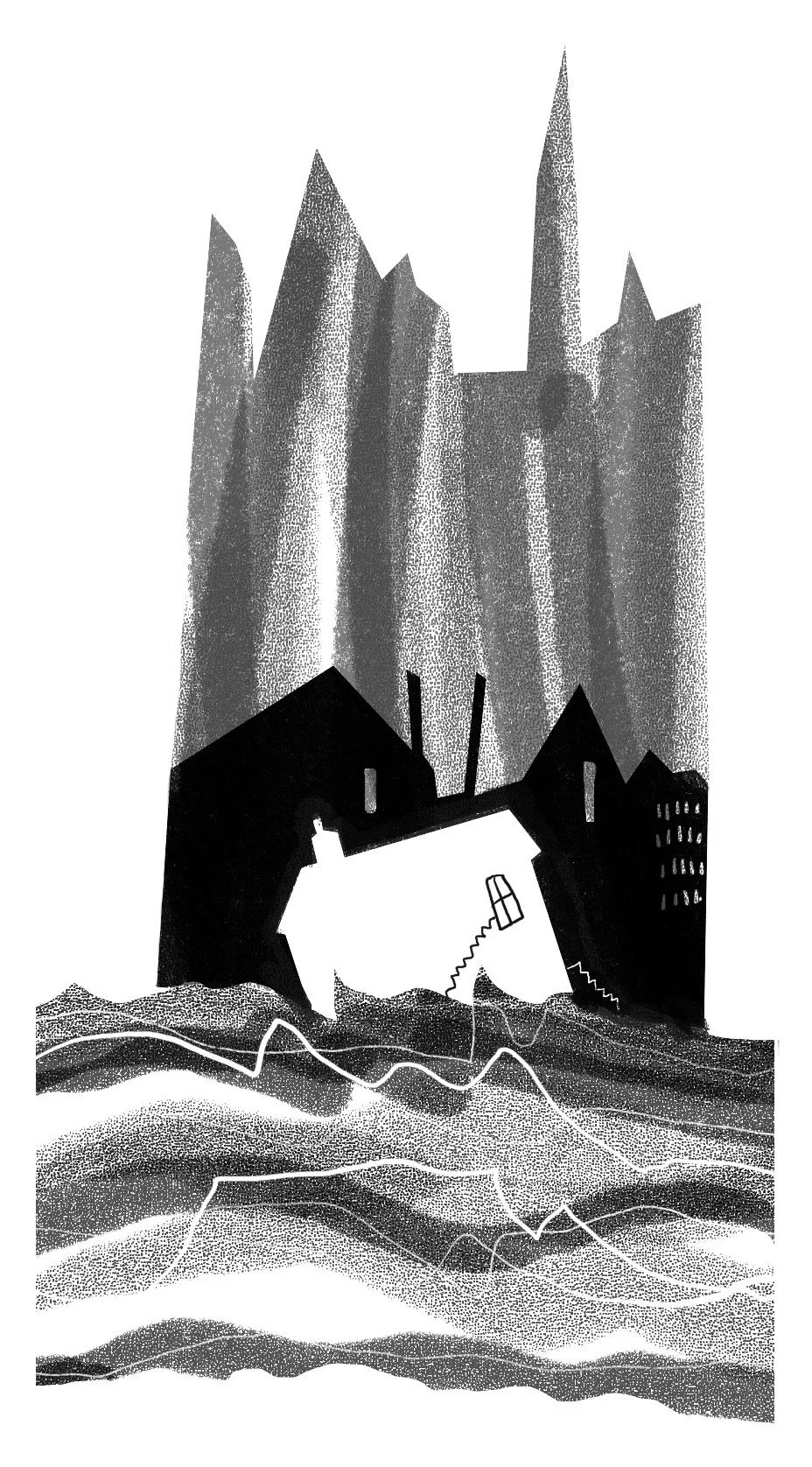 Karen Wicks Drowning in it all.jpg