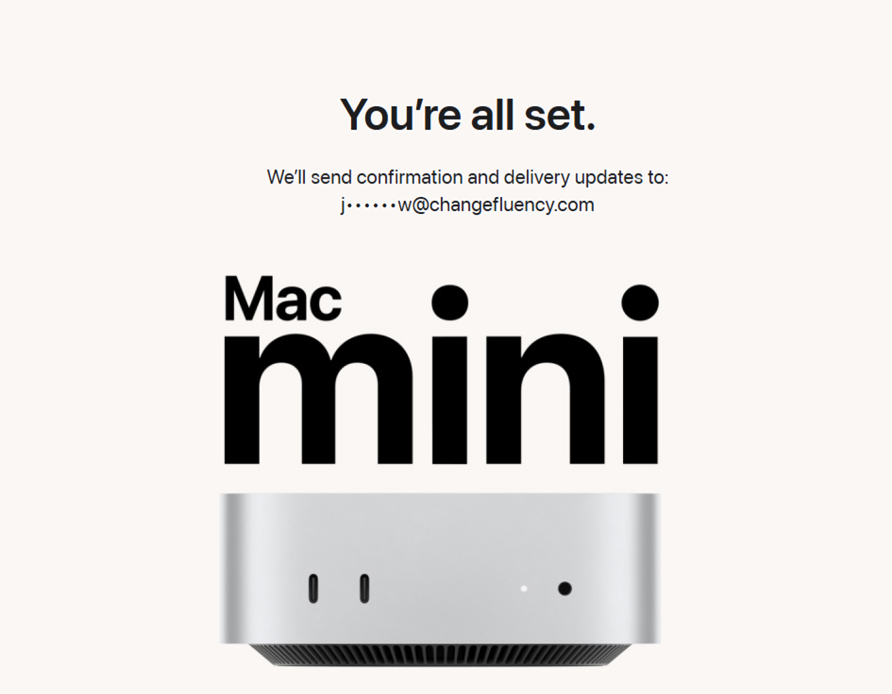 Mac Mini for Agents