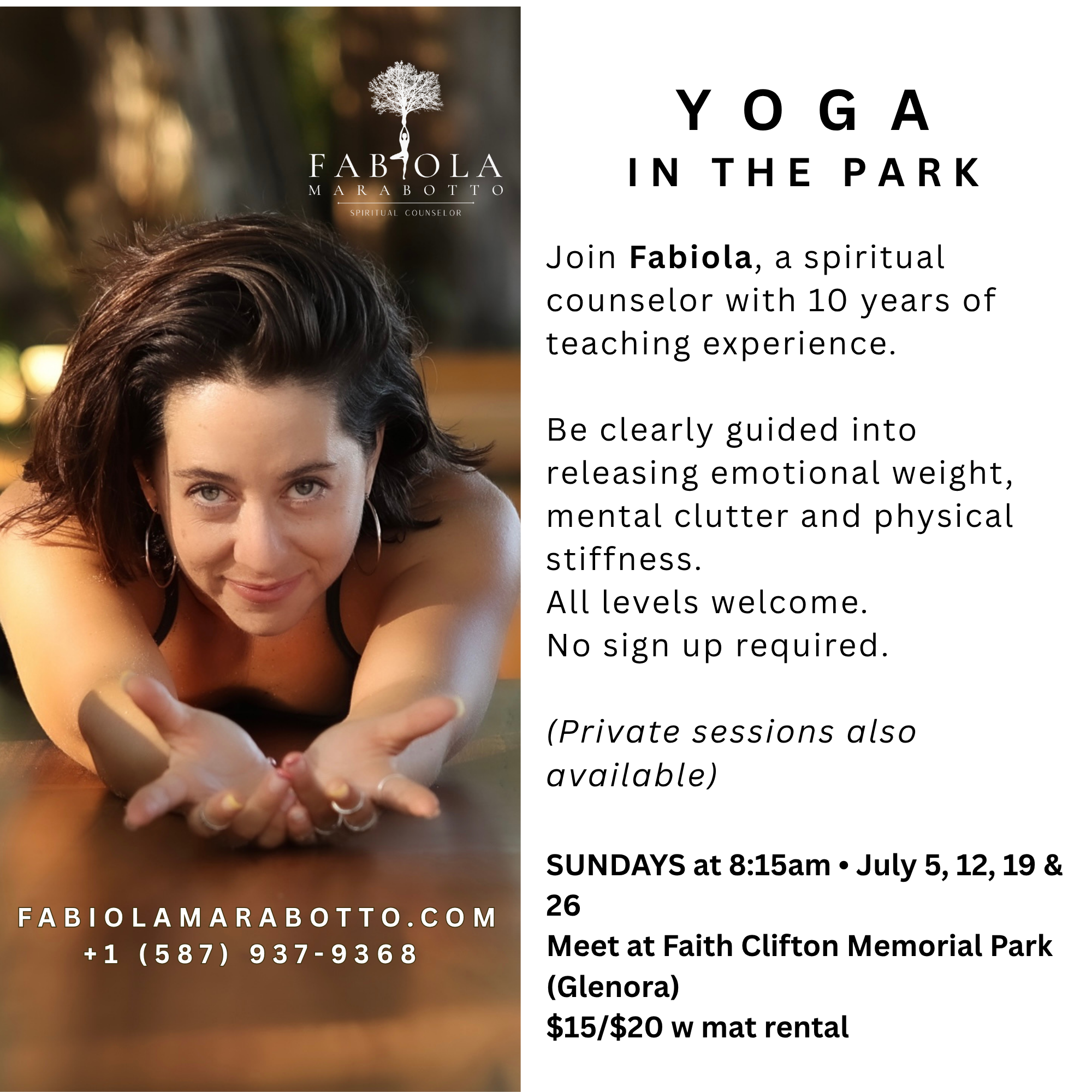 Park Yoga in Glenora