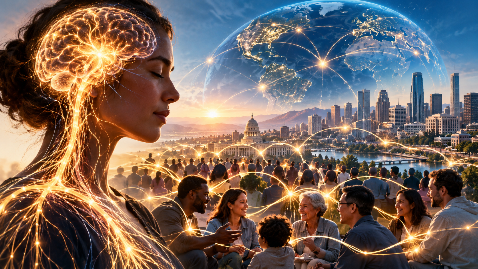 The Silent Partner in Society: How Individual Nervous Systems Shape Communities and Nations